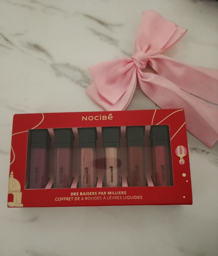 Coffret 6 gloss Nocibé Neuf