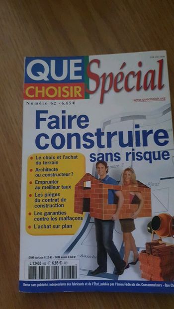 ufc que choisir faire construire sans risque