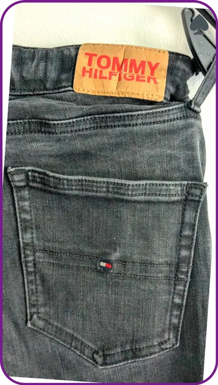 Jeans skinny enfant fille Tommy Hilfiger 14 ans - photo numéro 6