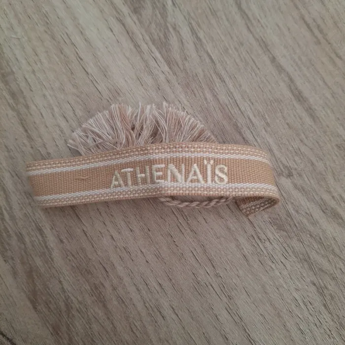 Bracelet tissu Athenaïs