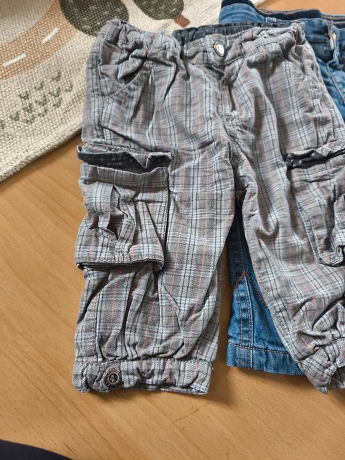 2 pantalons 9 mois - photo numéro 2