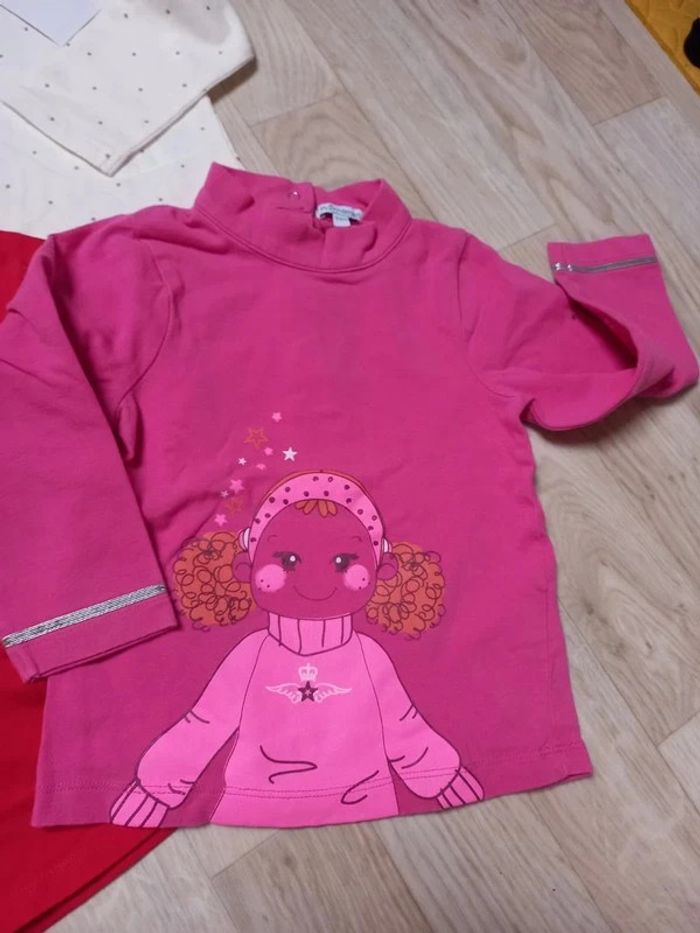 Lot de 5 hauts à manches longues - photo numéro 2