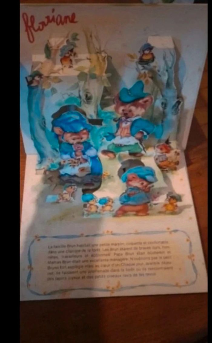 Livre 3D Boucle d'or et les 3 ours collection - photo numéro 3