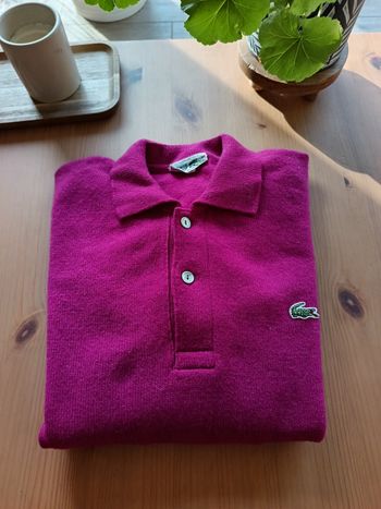 Pull à Coll chemise Lacoste