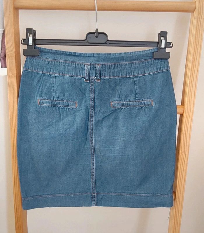 Jupe en jean Camaïeu T 36 - photo numéro 2