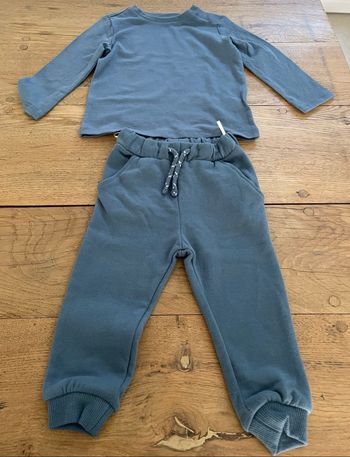 Ensemble bleu C&A 9-12mois