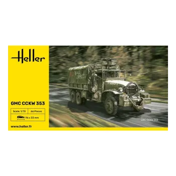 Maquette Heller 79996 camion GMC CCKW 353 échelle 1/72