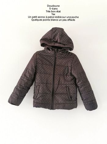 Doudoune 5-6ans