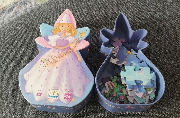Puzzle La fée et la licorne Djeco - photo numéro 3