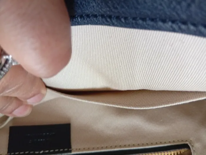 Sac Chloé Bleu poignet metal doré - photo numéro 7