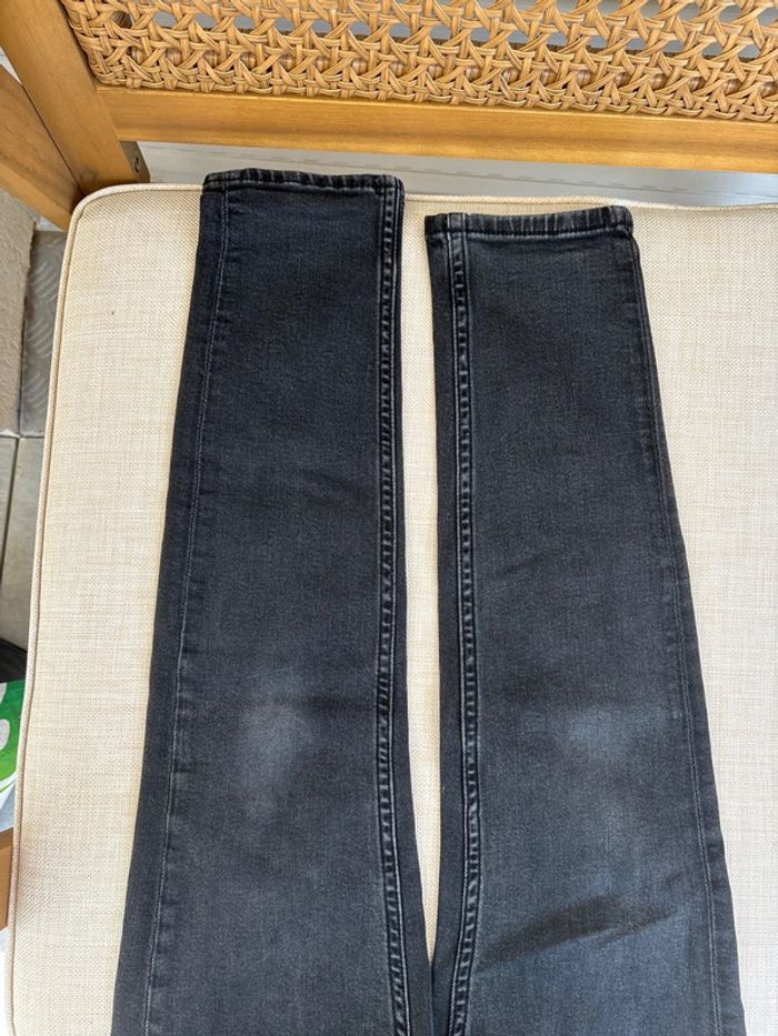 Jean noir skinny zara taille 38 - photo numéro 10