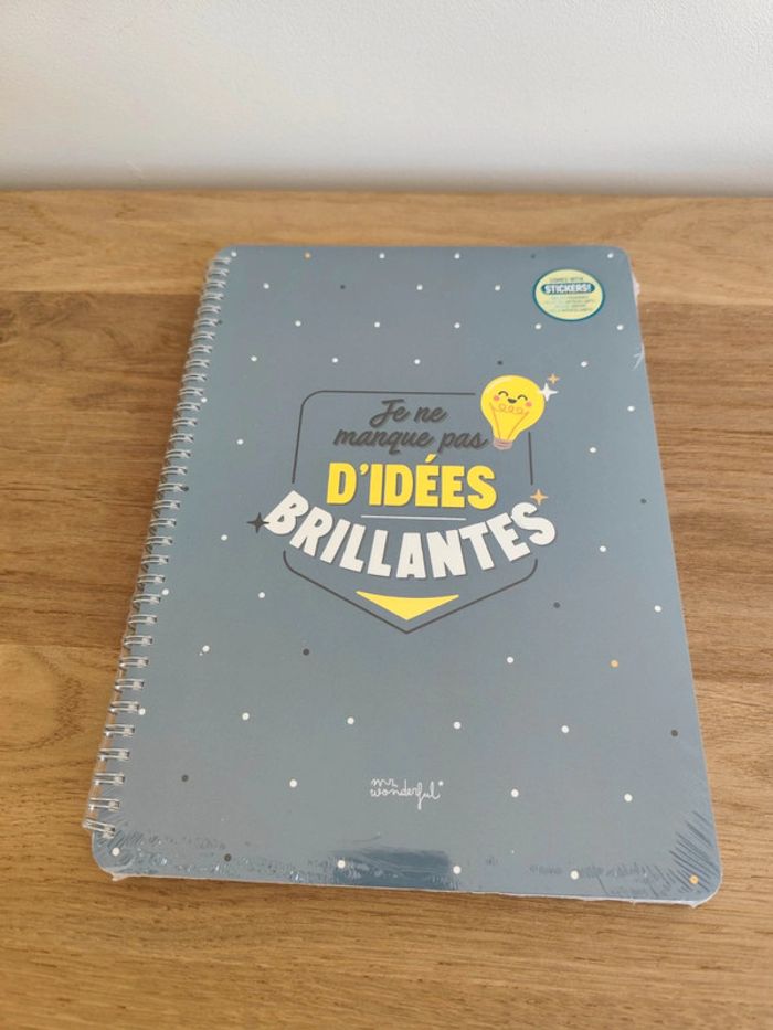 Cahier à spirale A4 Mr Wonderful