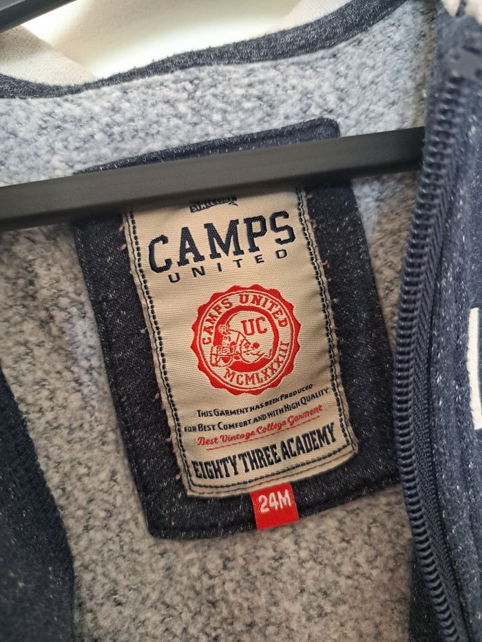 Sweat garçon 24 mois CAMPS UNITED - photo numéro 3