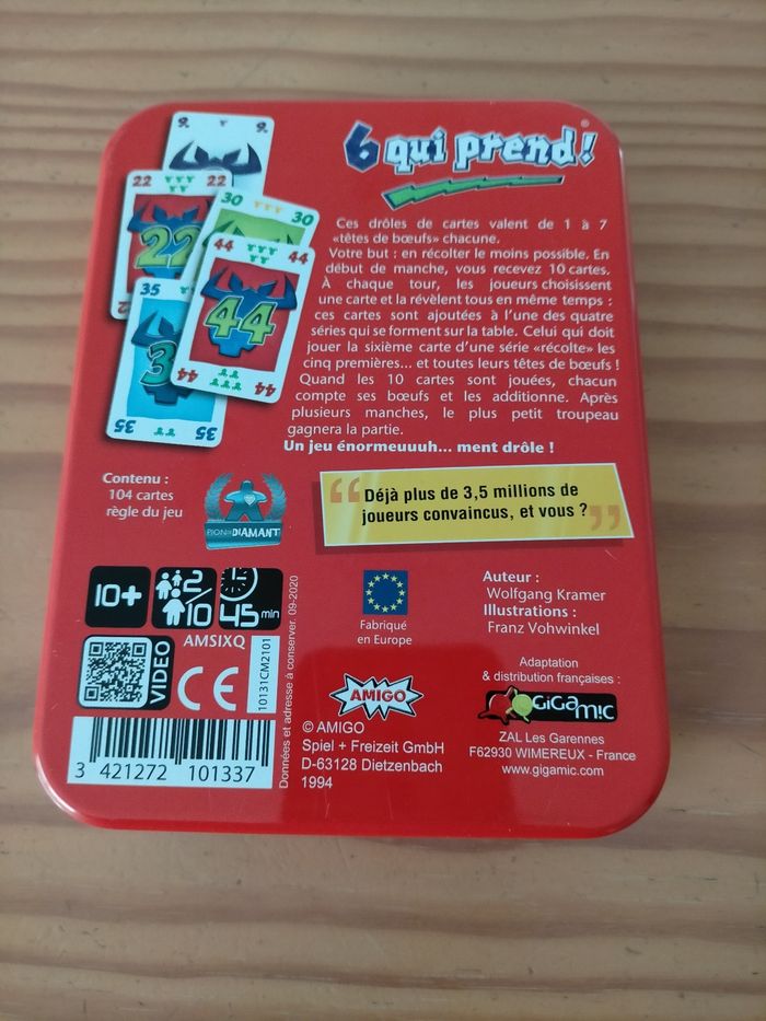 Jeu 6 qui prend - photo numéro 2