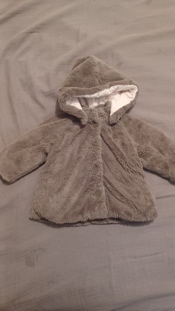 Manteau fille sucre d'orge 18 mois