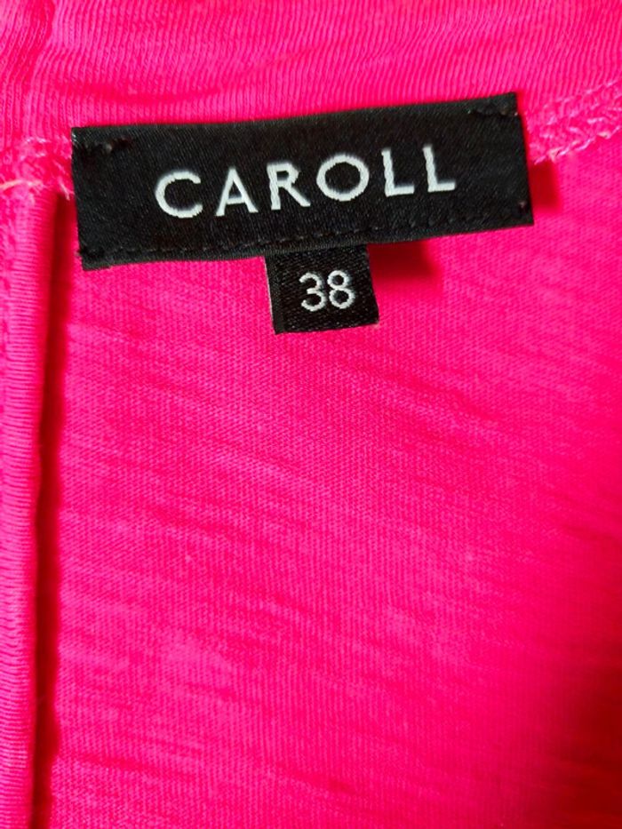 Haut femme Caroll – Taille 38 – Fuchsia éclatant - photo numéro 5