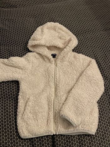 Gilet piloute petit fille polaire