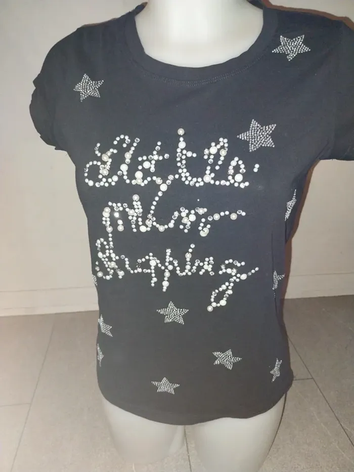 Tee shirt strass - photo numéro 2