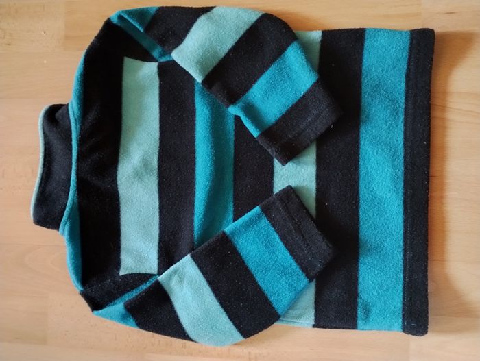 Sweat polaire rayé Orchestra "P'tit monstre" 4 ans/104cm - photo numéro 2