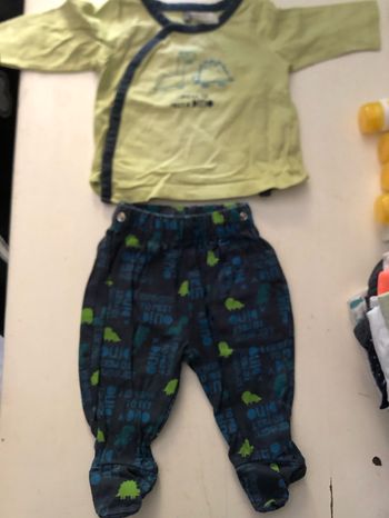 Pyjama été 3 mois 2 pièces