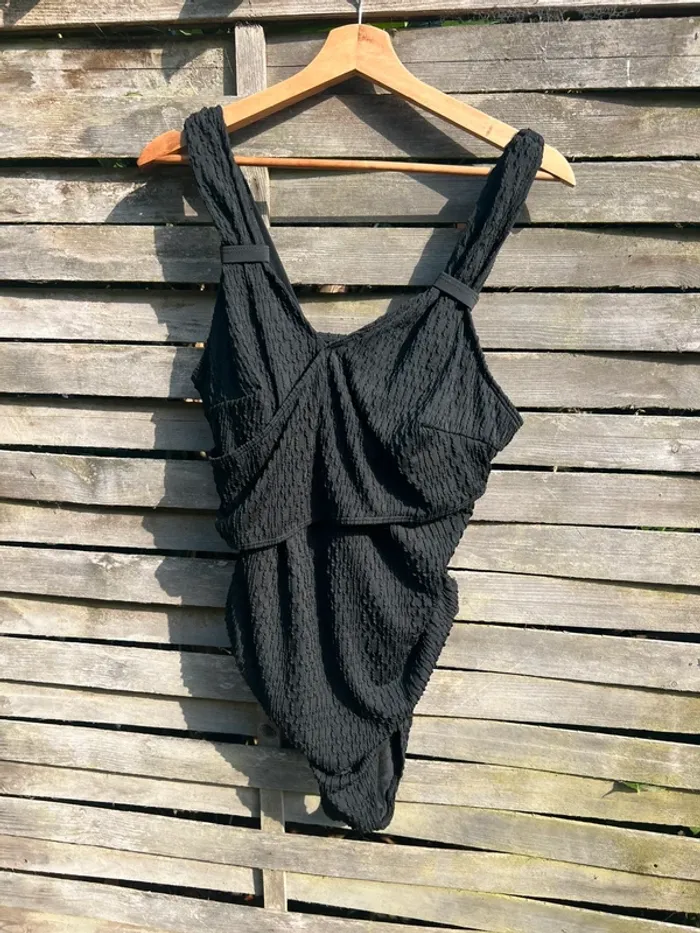 Maillot de bain une pièce noir – Shein Curve - photo numéro 7