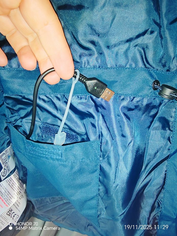 Parka chauffante impermeable et chaude - photo numéro 4