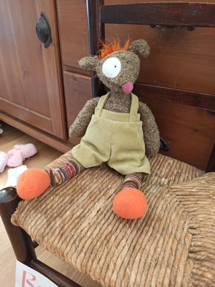 Chien moulin roty salopette 28 cm - photo numéro 2