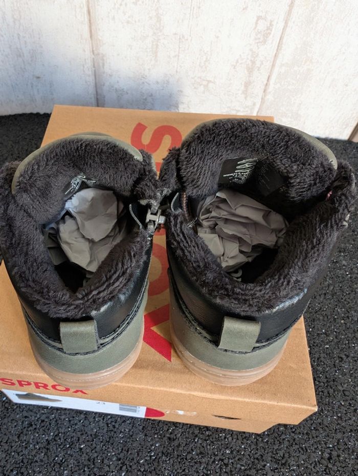 Chaussure enfant SPROX 23 kaki - photo numéro 6