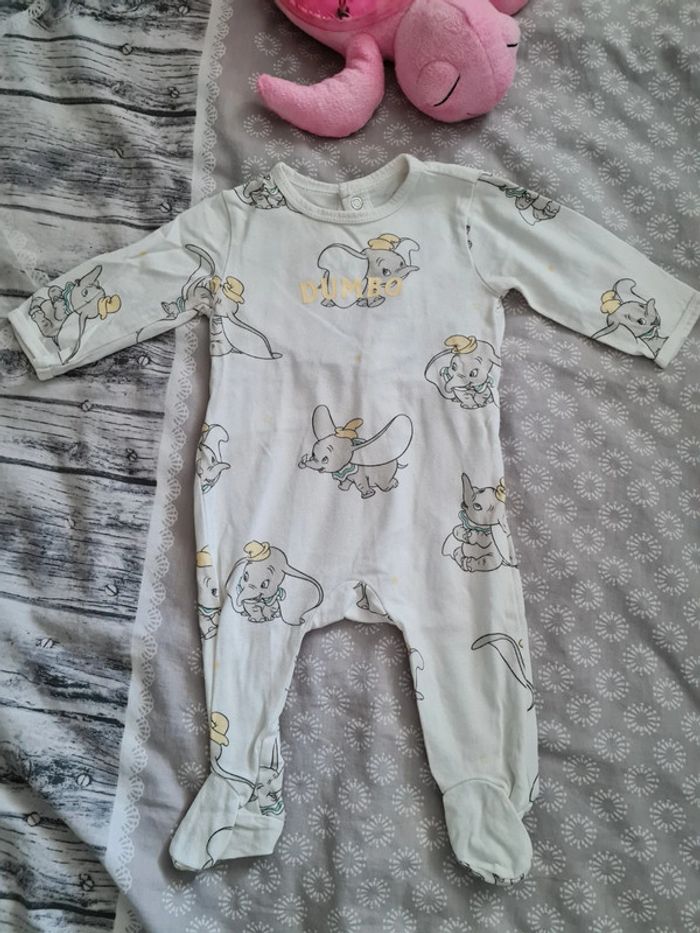 Pyjama fin dumbo 3 mois disney