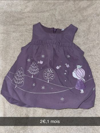 Robe violette