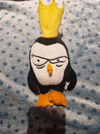 Peluche pingouin prizee