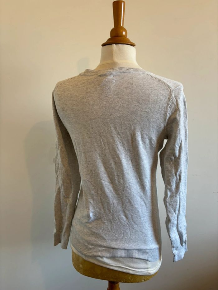 Pull Col V basique Tommy - photo numéro 6