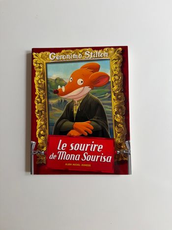 Geronimo Stilton - Tome 1 - Le sourire de Mona Lisa 