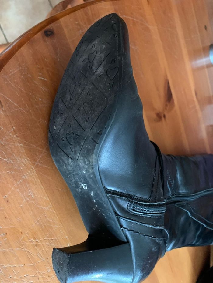 Bottes hautes noires - photo numéro 4