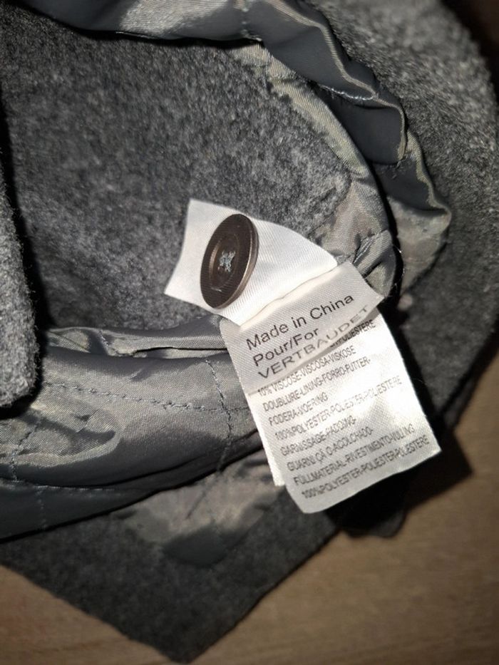 Caban gris 2ans TBE Vert Baudet - photo numéro 5