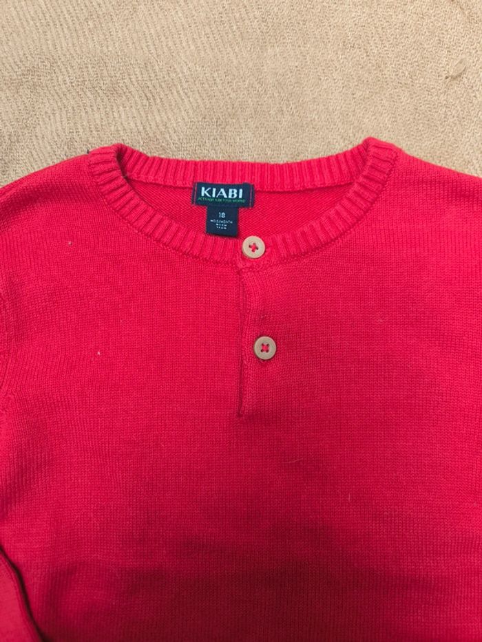 Pull rouge - photo numéro 2