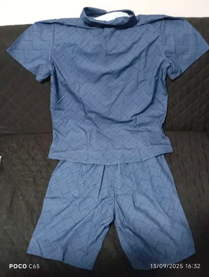Ensemble chemise et short taille S homme neuf - photo numéro 2