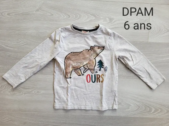 T-shirt manches longues DPAM