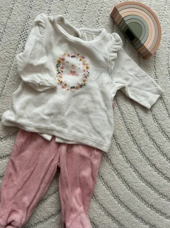 Pyjama 2 pièces velours