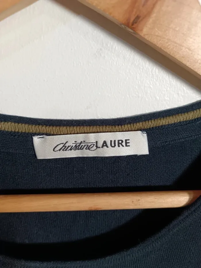 C21 sweat marine Christine Laure 38 - photo numéro 3