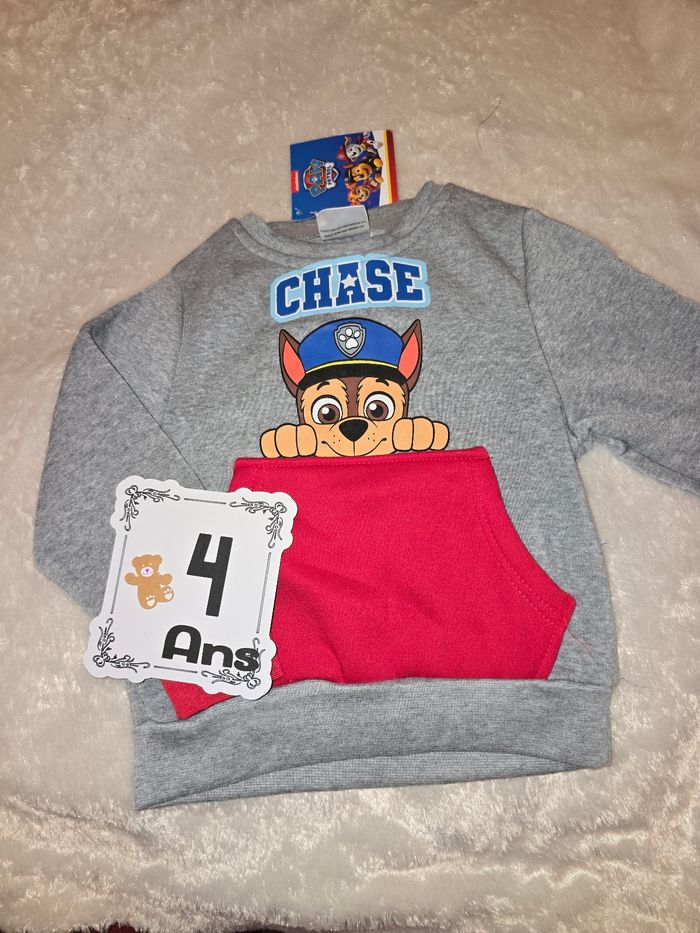 Pull pat patrouille 4ans