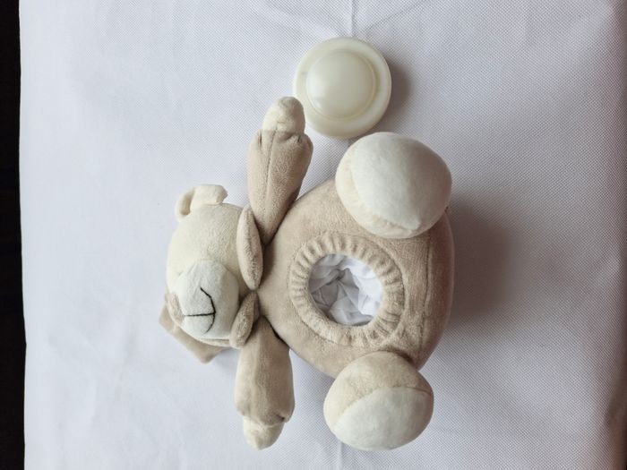 Ourson lumineux Atmosphera for Kids Beige écru - photo numéro 5
