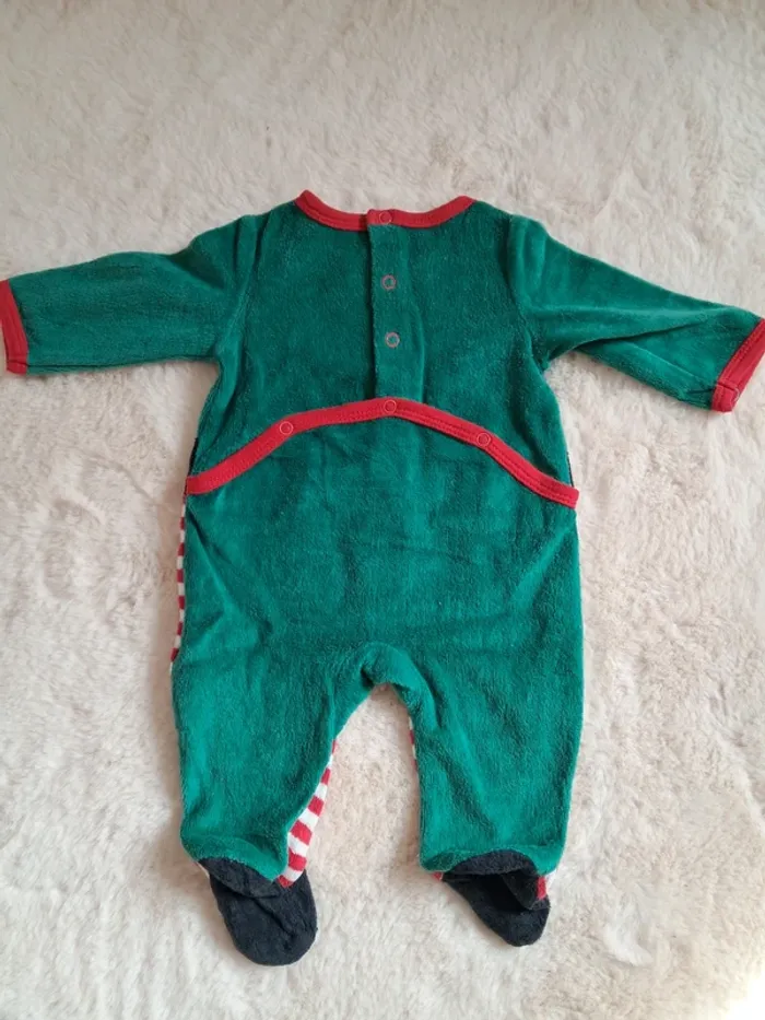 Pyjama lutin avec bonnet - photo numéro 3