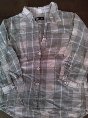 Chemise 3/4 ans
