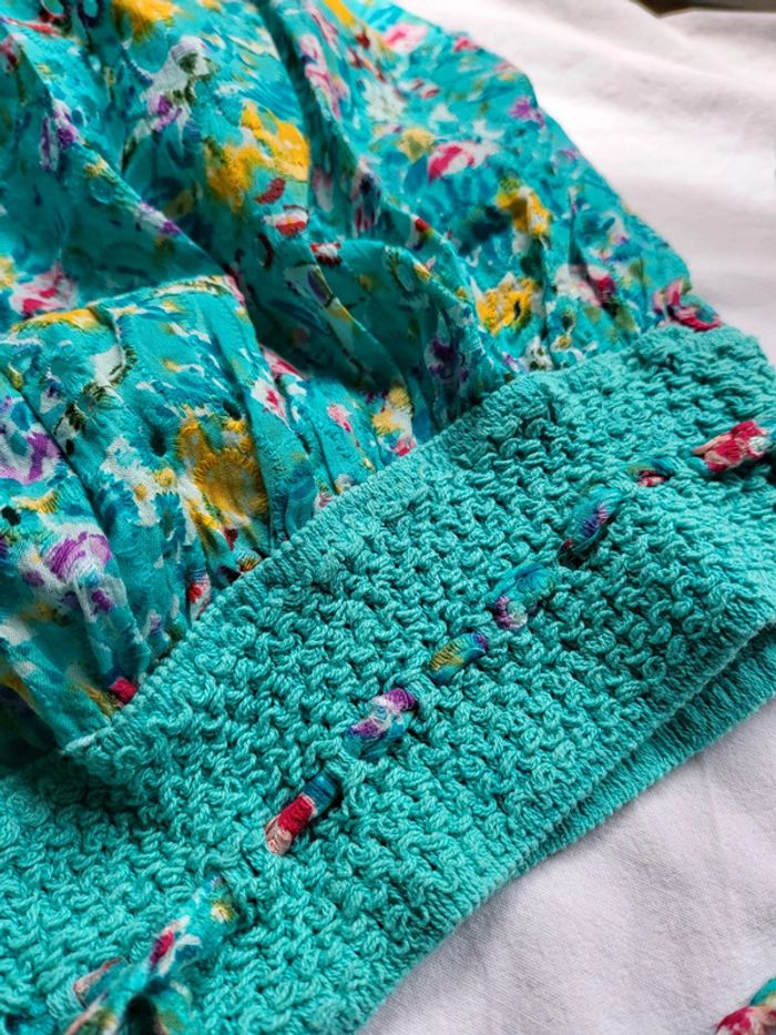 Haut bohème hippie festival épaule dénudée S - photo numéro 2