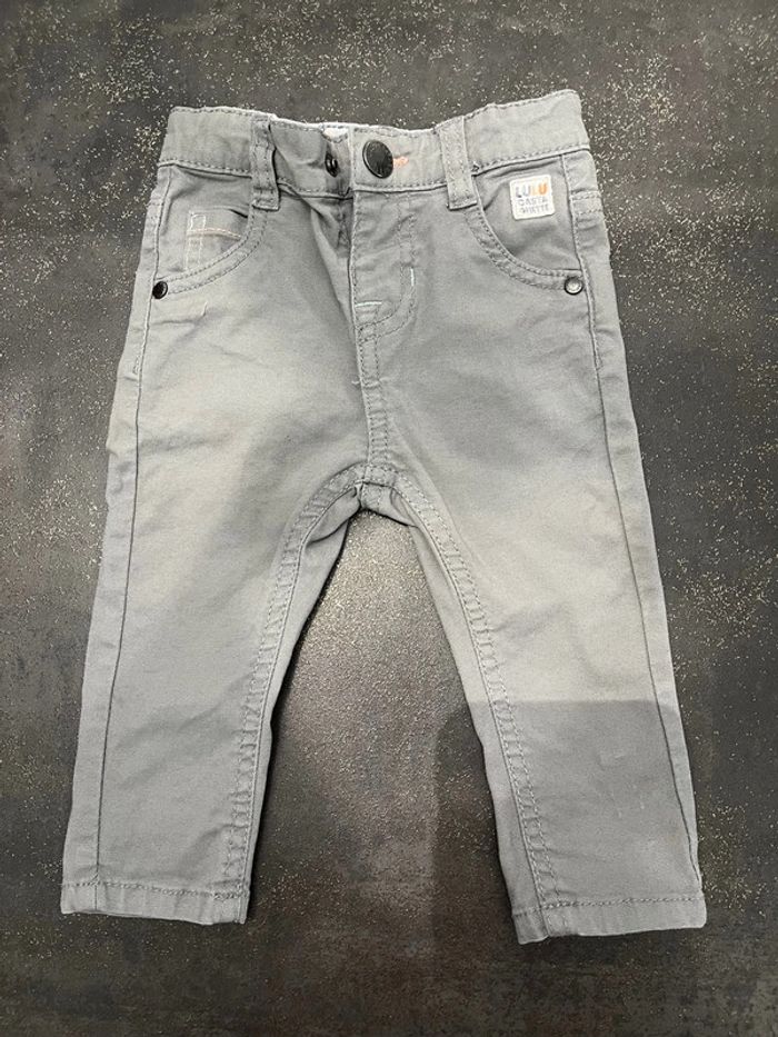 Pantalon jeans Lulu Castagnette taille 6 mois