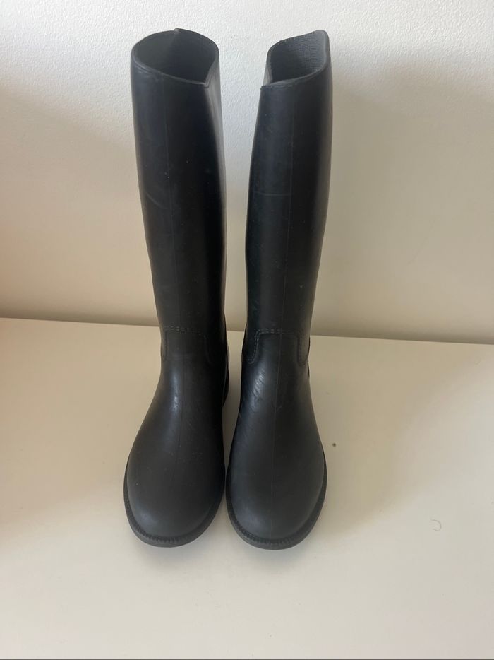Bottes de pluie de cavalier hautes - photo numéro 2