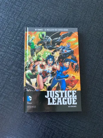 Magnifique BD DC Comics Justice League aux origines collections eaglemoss neuf sans étiquette