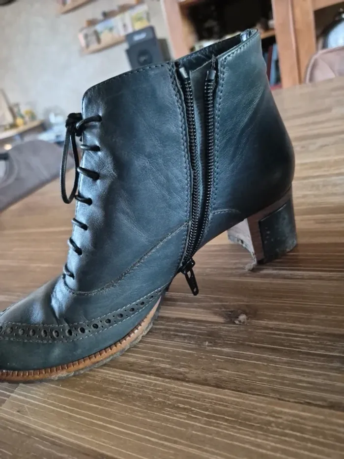 Bottines à lacets 37 - photo numéro 4