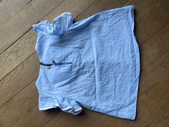 Blouse bleue Jacadi 4 ans - photo numéro 2